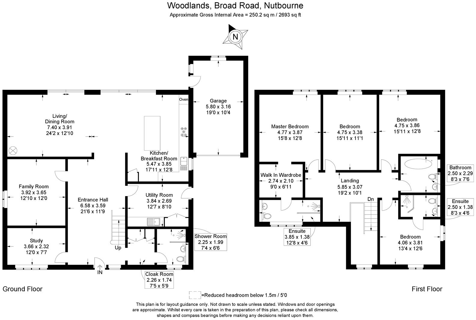 Broad Road, Nutbourne, Chichester floorplan