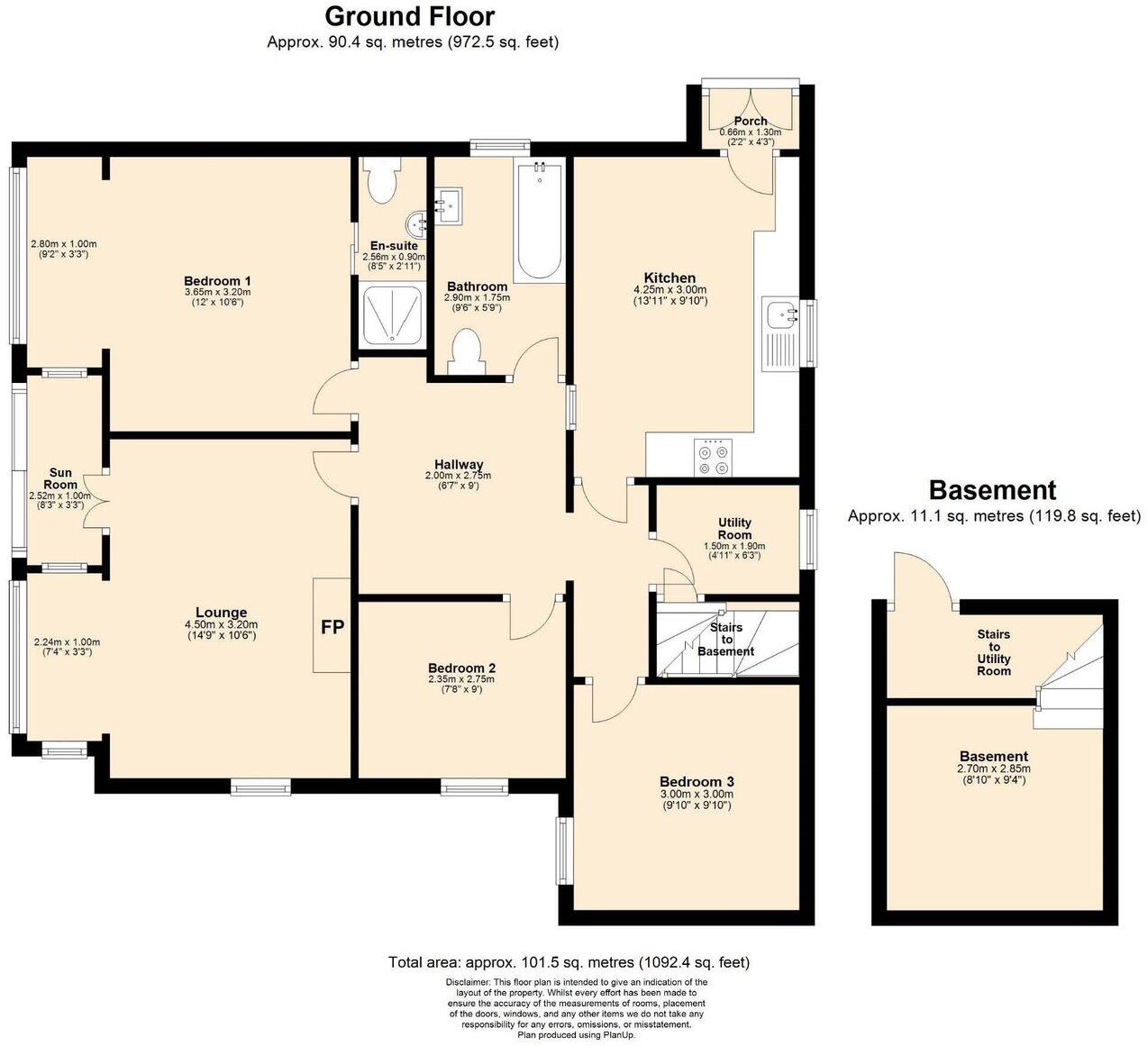 Settlands Hill, Little Haven, SA62 floorplan