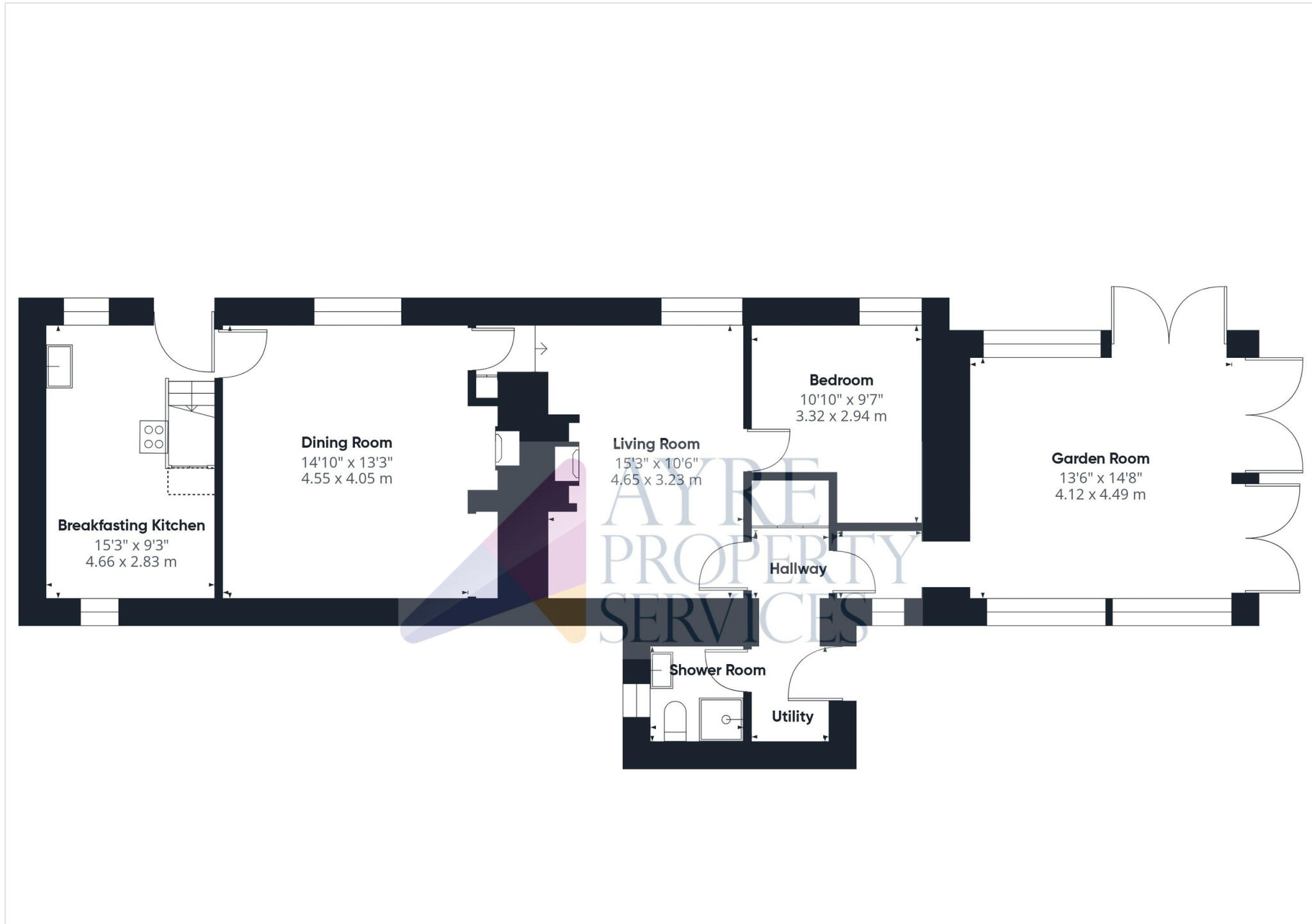 Well House Cottage, Harbottle, Morpeth, Northumberland floorplan
