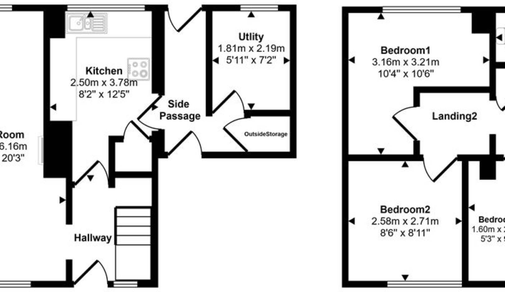 3 Langetts Road, Coleford GL16 8BT floorplan