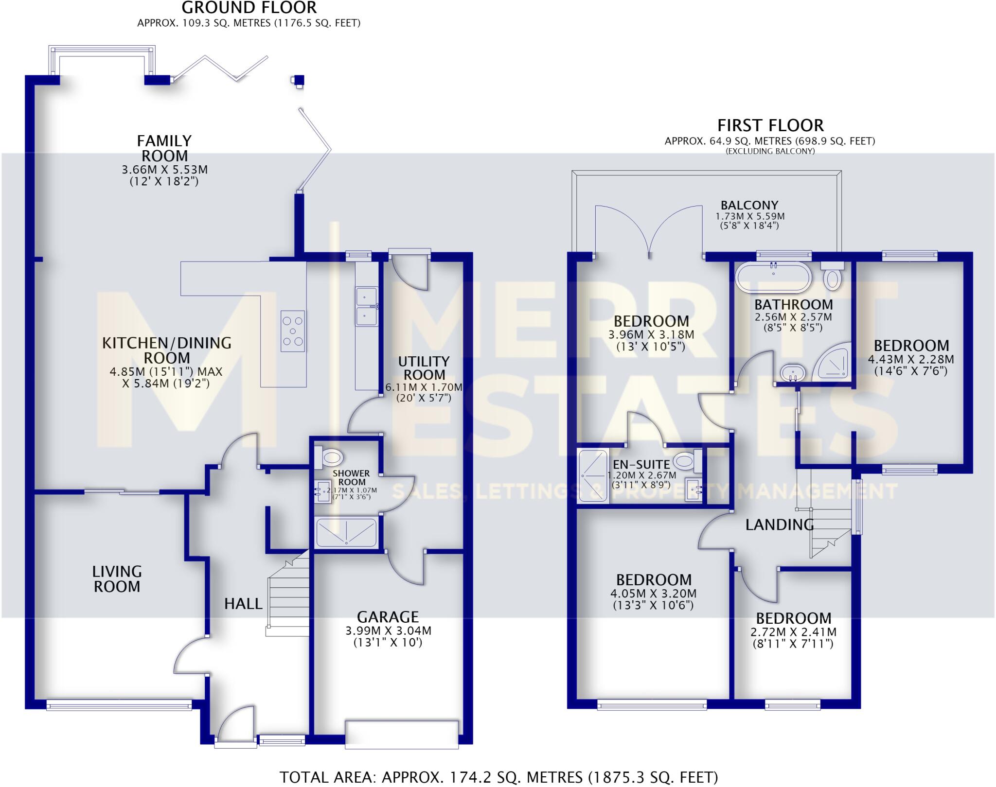 Penrhyn Crescent, Beeston floorplan