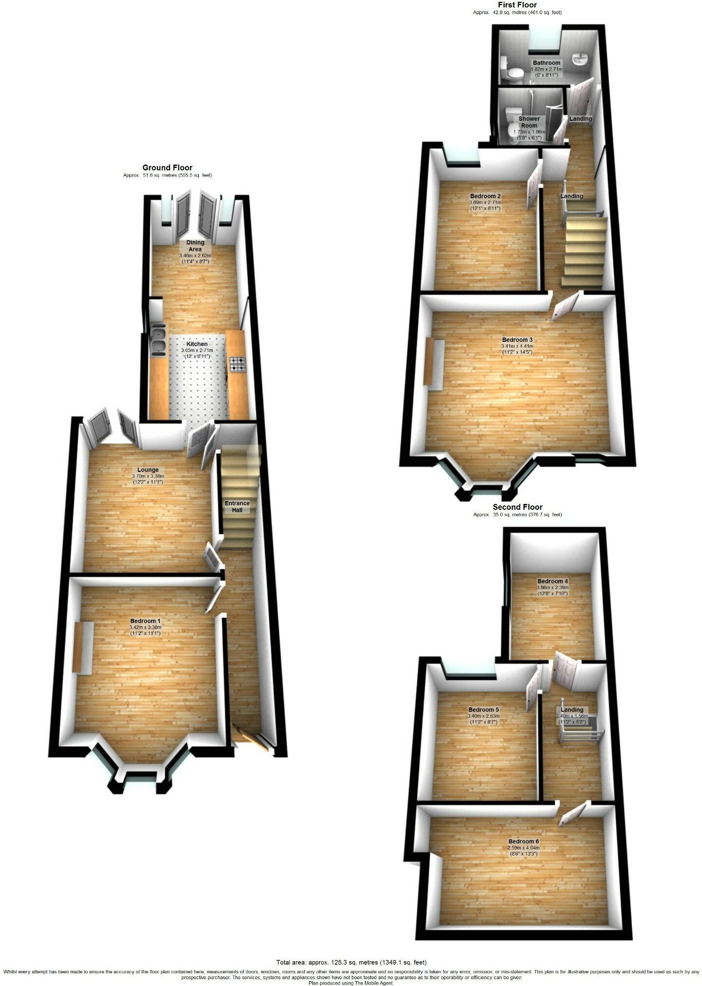 65, St. Georges Road floorplan