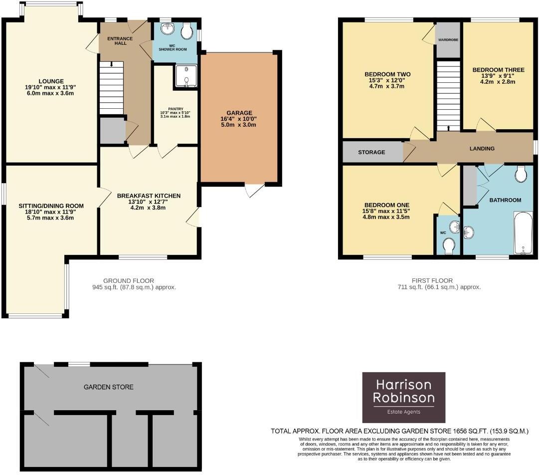 Mansfield Road, Burley in Wharfedale floorplan