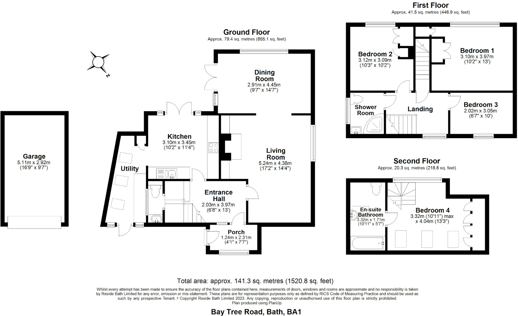 Bay Tree Road floorplan