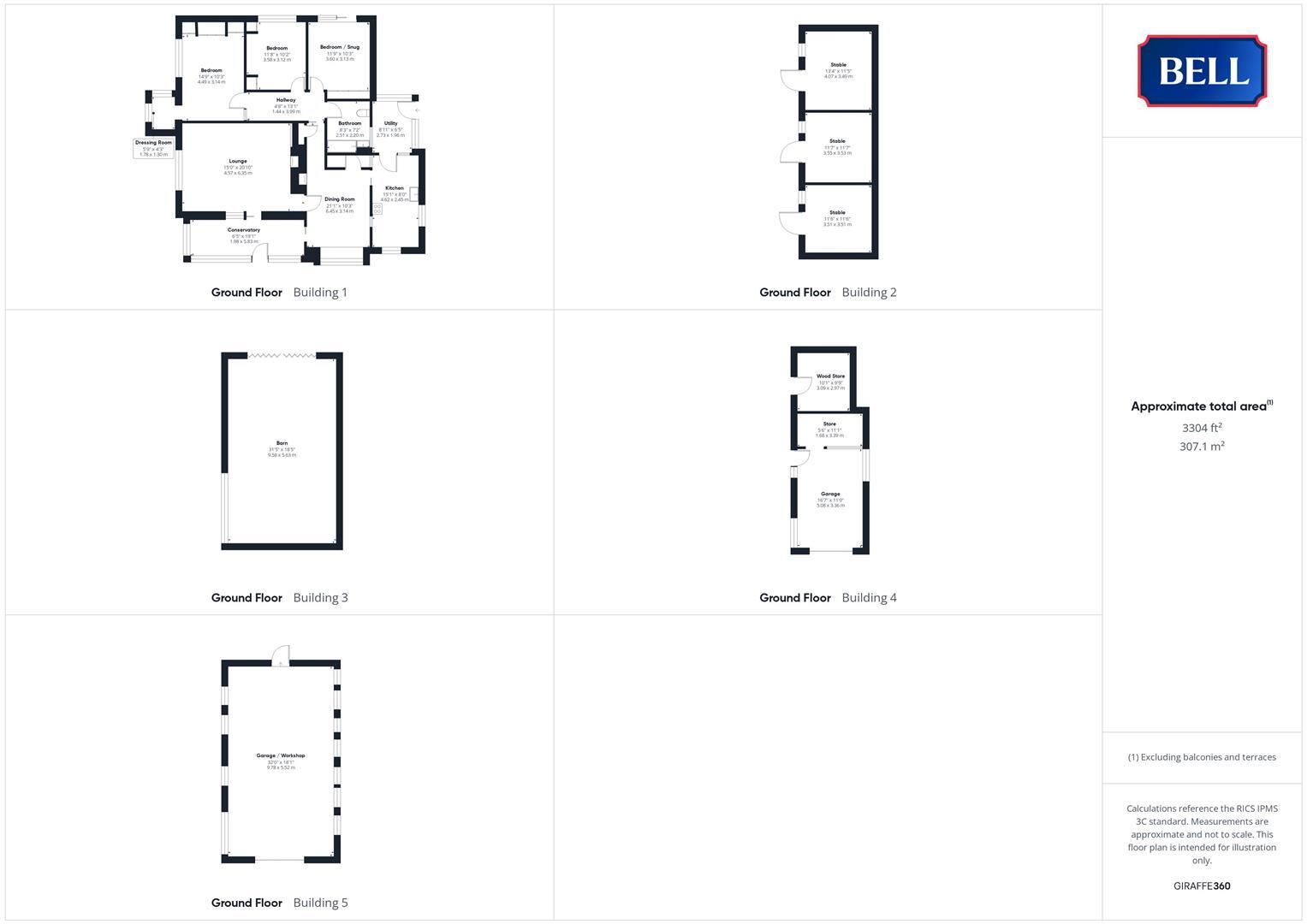 White Elms, Main Road, East Keal, Spilsby floorplan