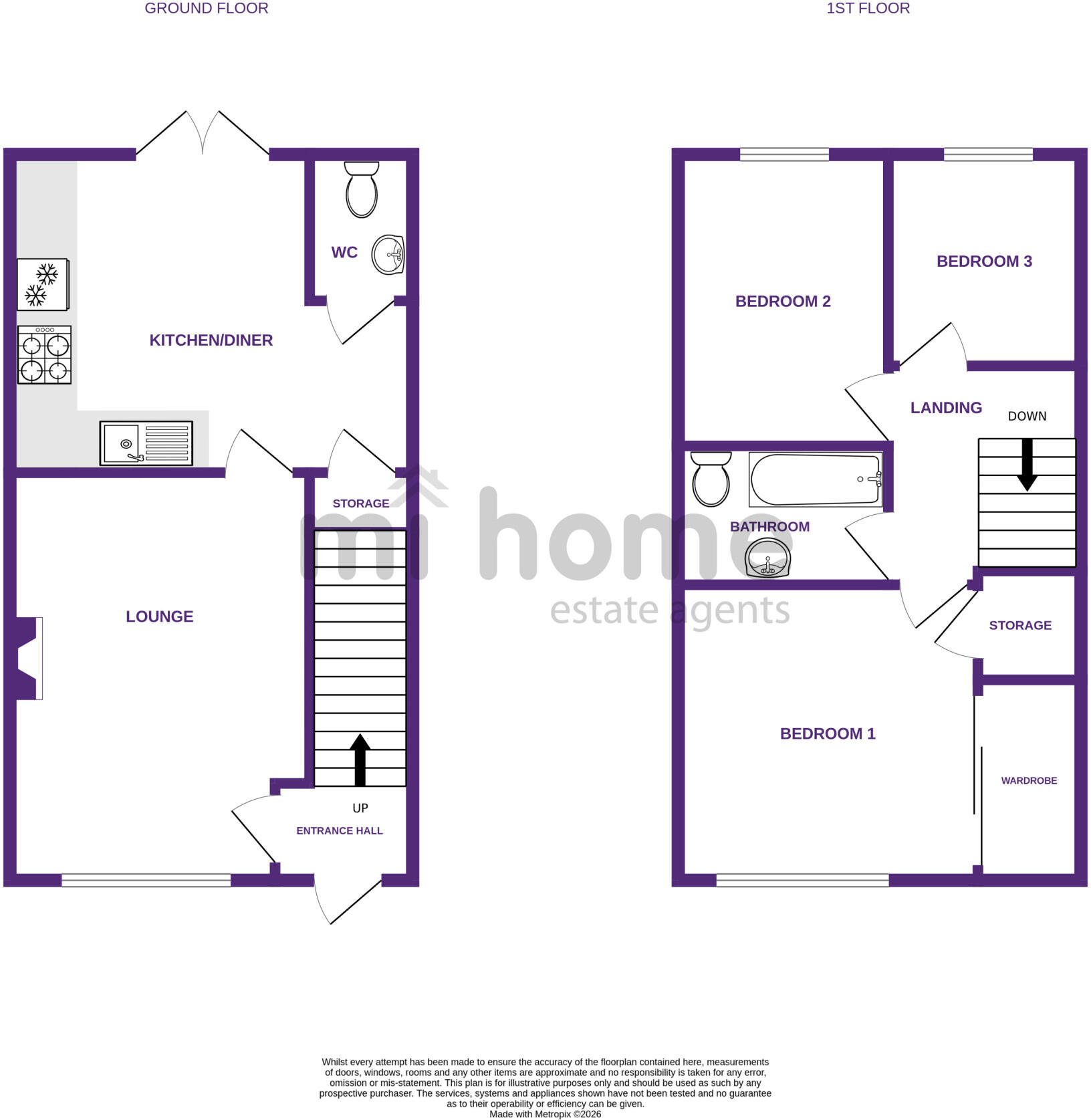 Pulpit Lane, Warton, Preston, PR4 floorplan