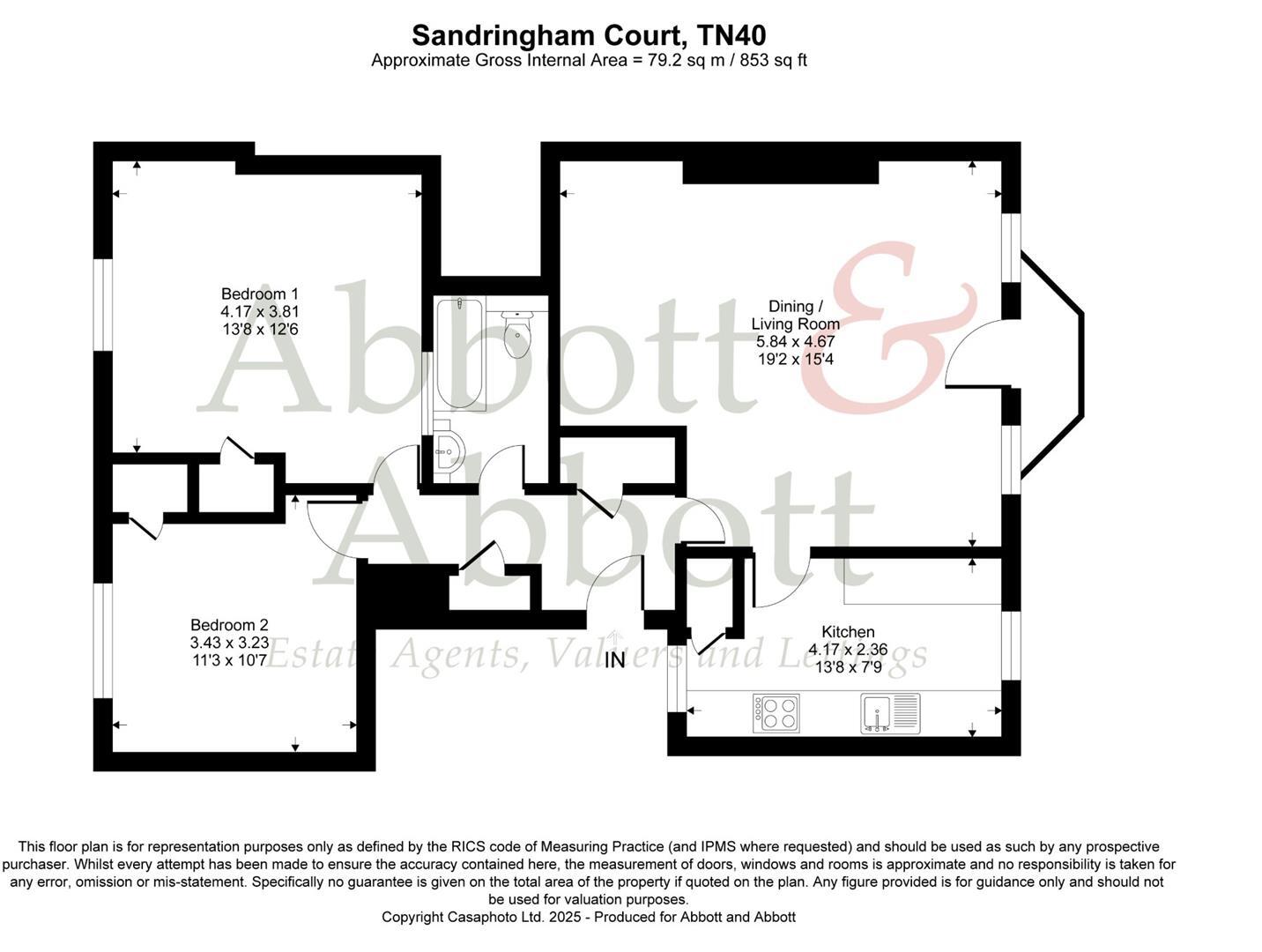De La Warr Parade, Bexhill-On-Sea floorplan