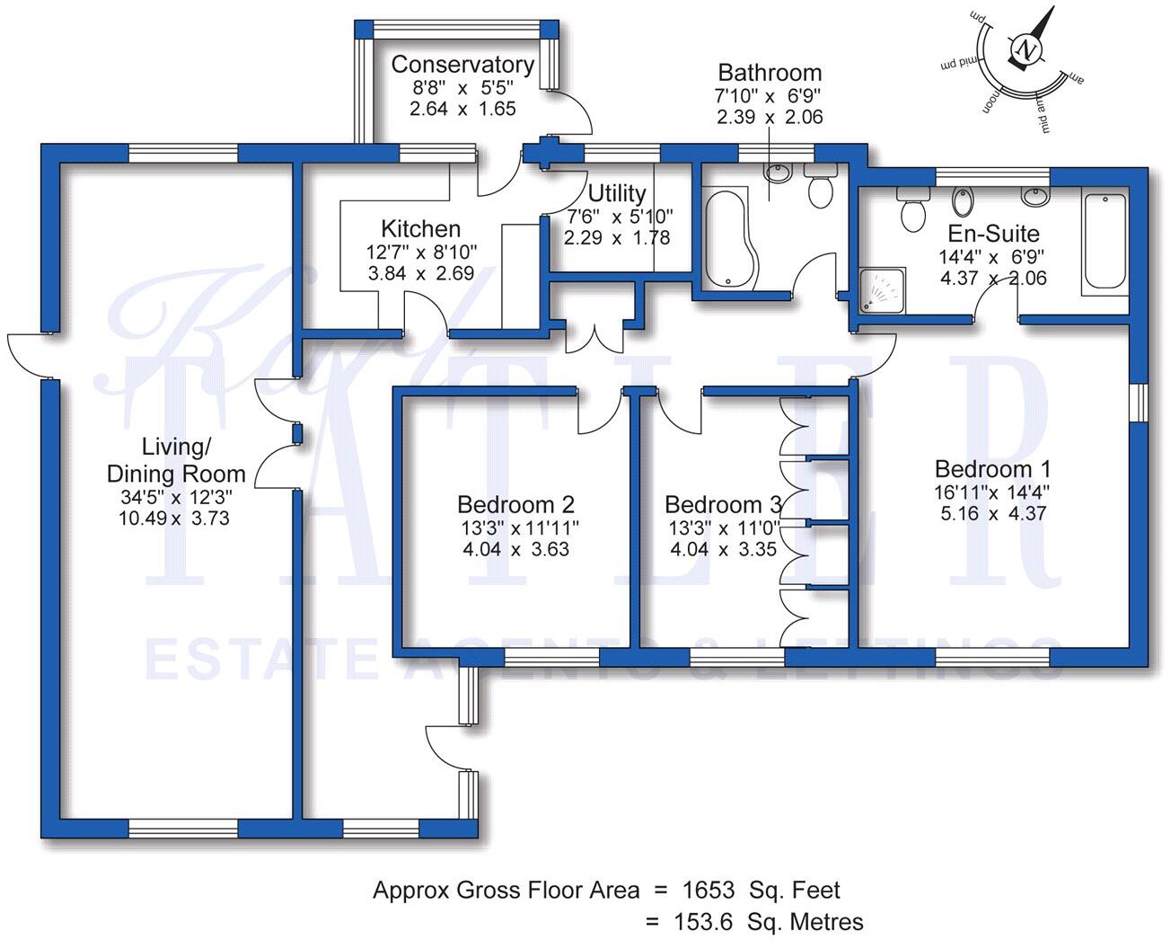 Pine Way, Heswall, Wirral floorplan