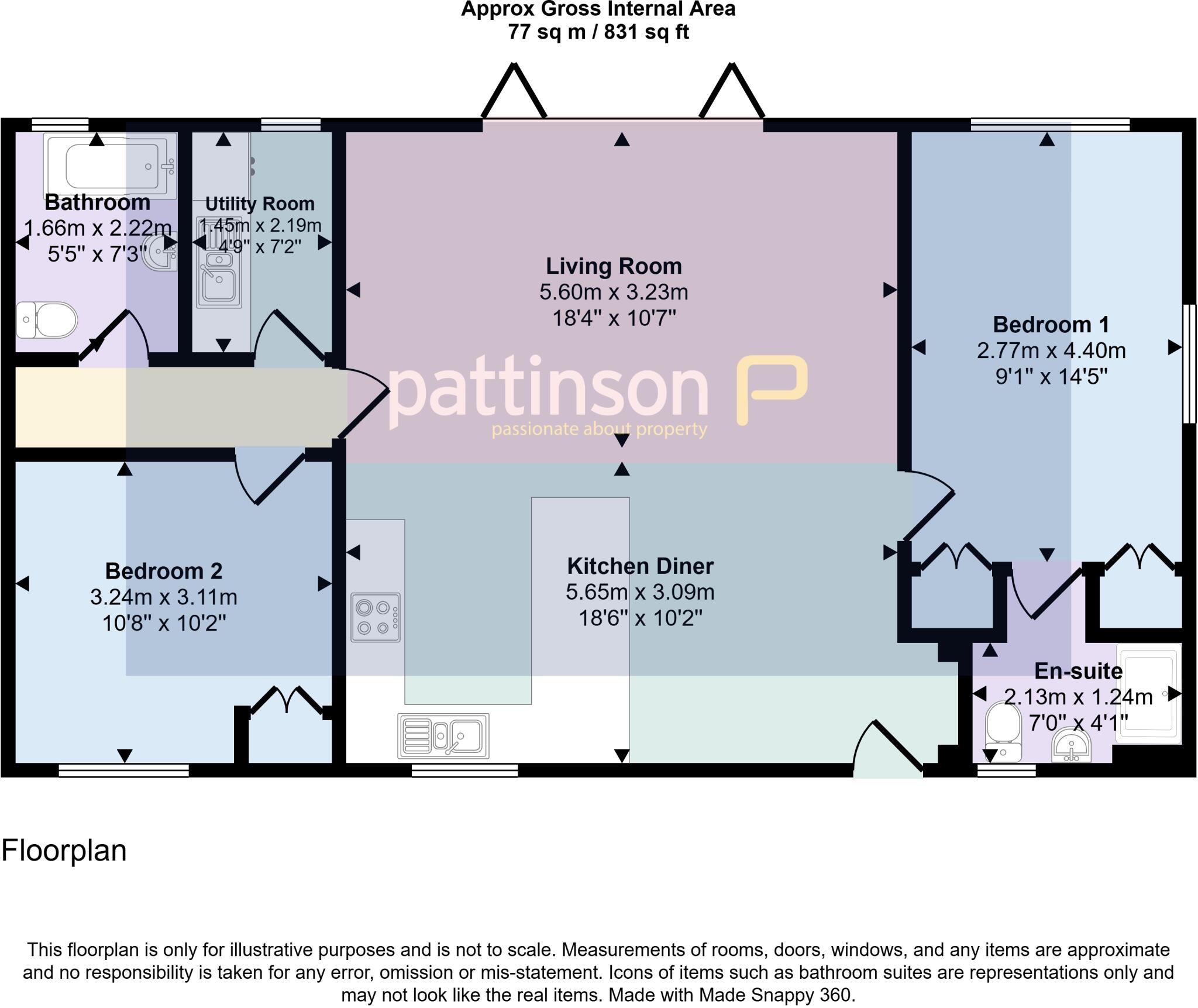 Lowgate, Hexham, Northumberland, NE46 2NN floorplan