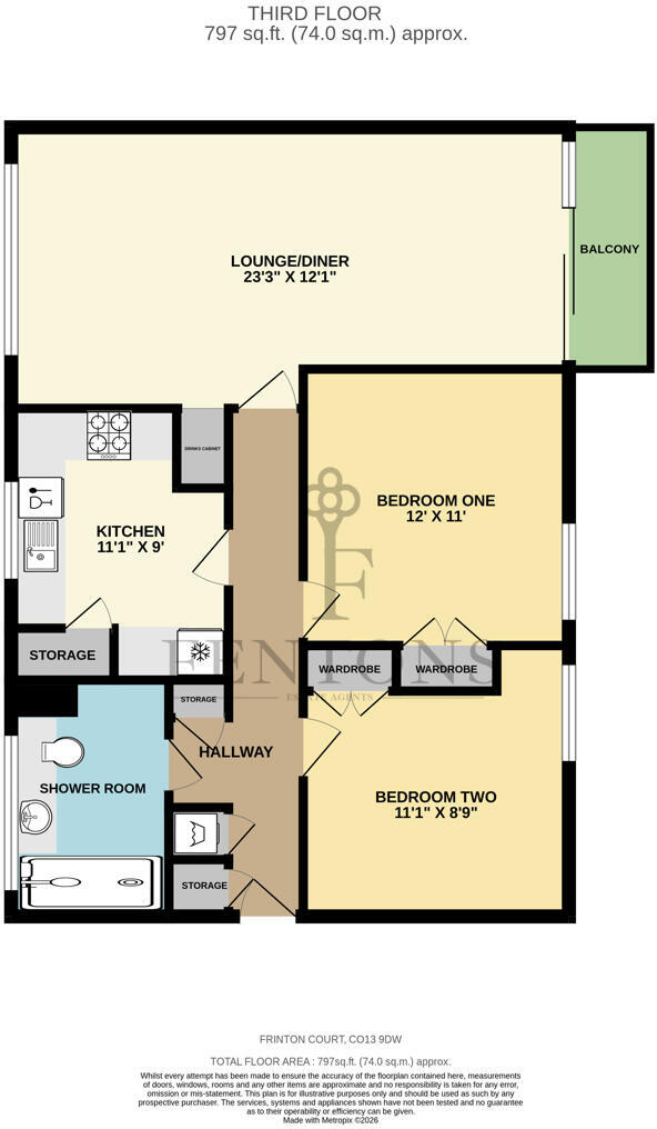 The Esplanade, Frinton-on-Sea floorplan