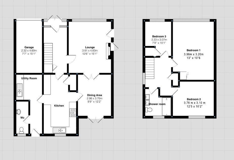 Lulworth Close, Roselands, Paignton floorplan