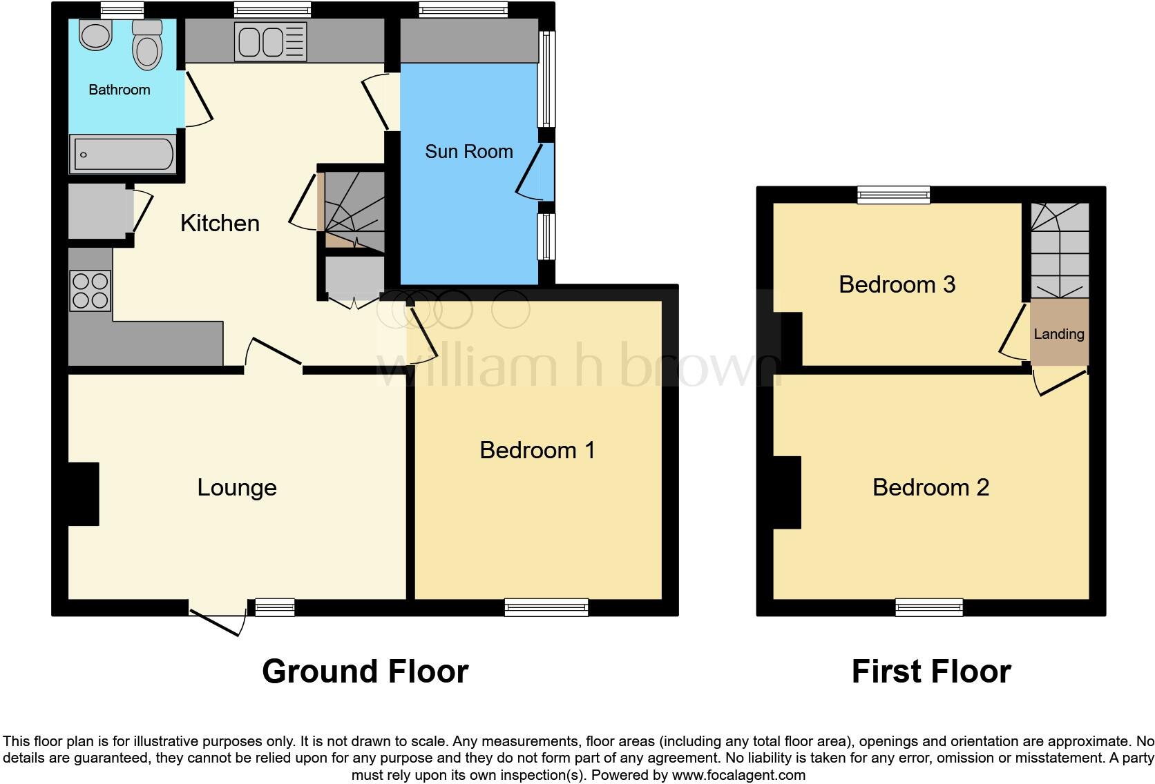 Marriots Gate, Lutton, SPALDING floorplan