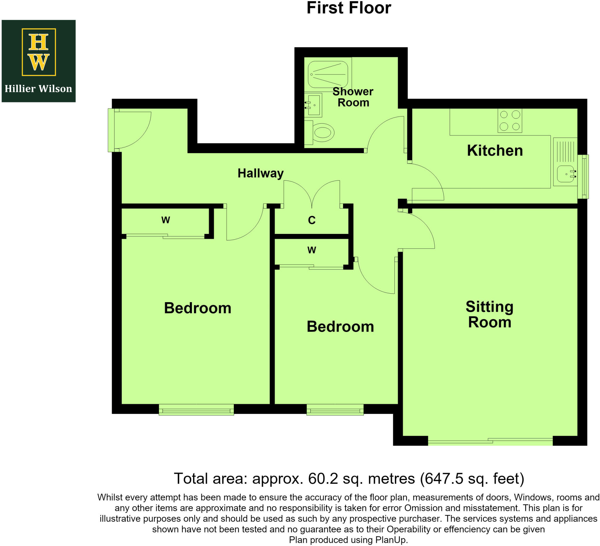 Berwyn Court, Dunyeats Road, Broadstone, Dorset, BH18 floorplan