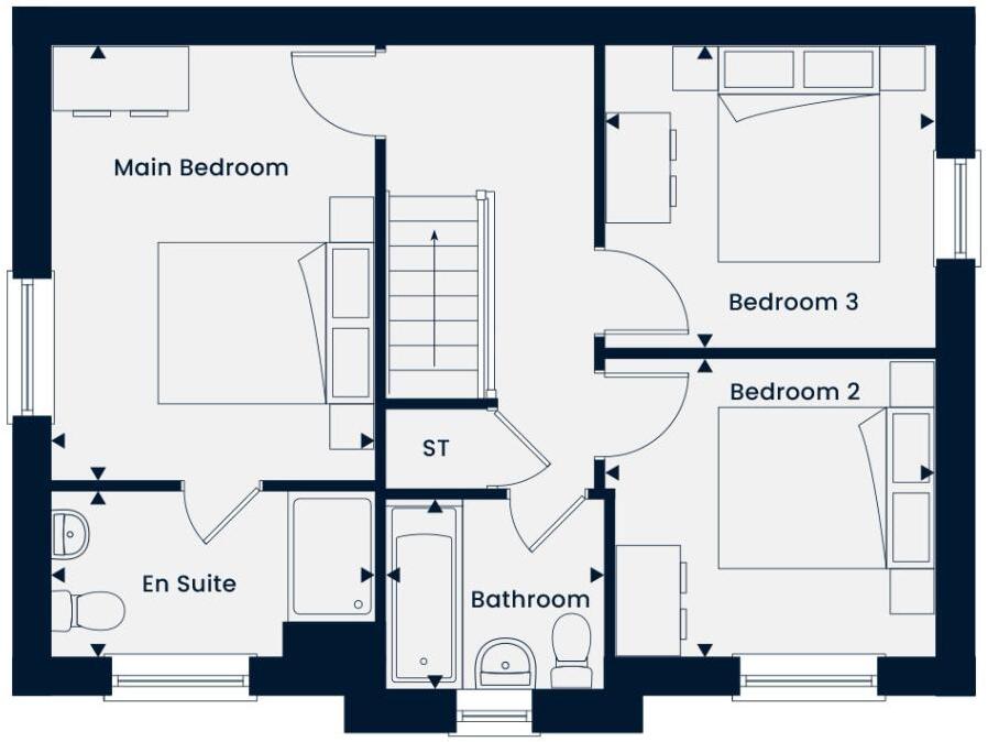 Hillside Road, 
Burton-on-Trent,
Derbyshire, 
DE13 9SA floorplan