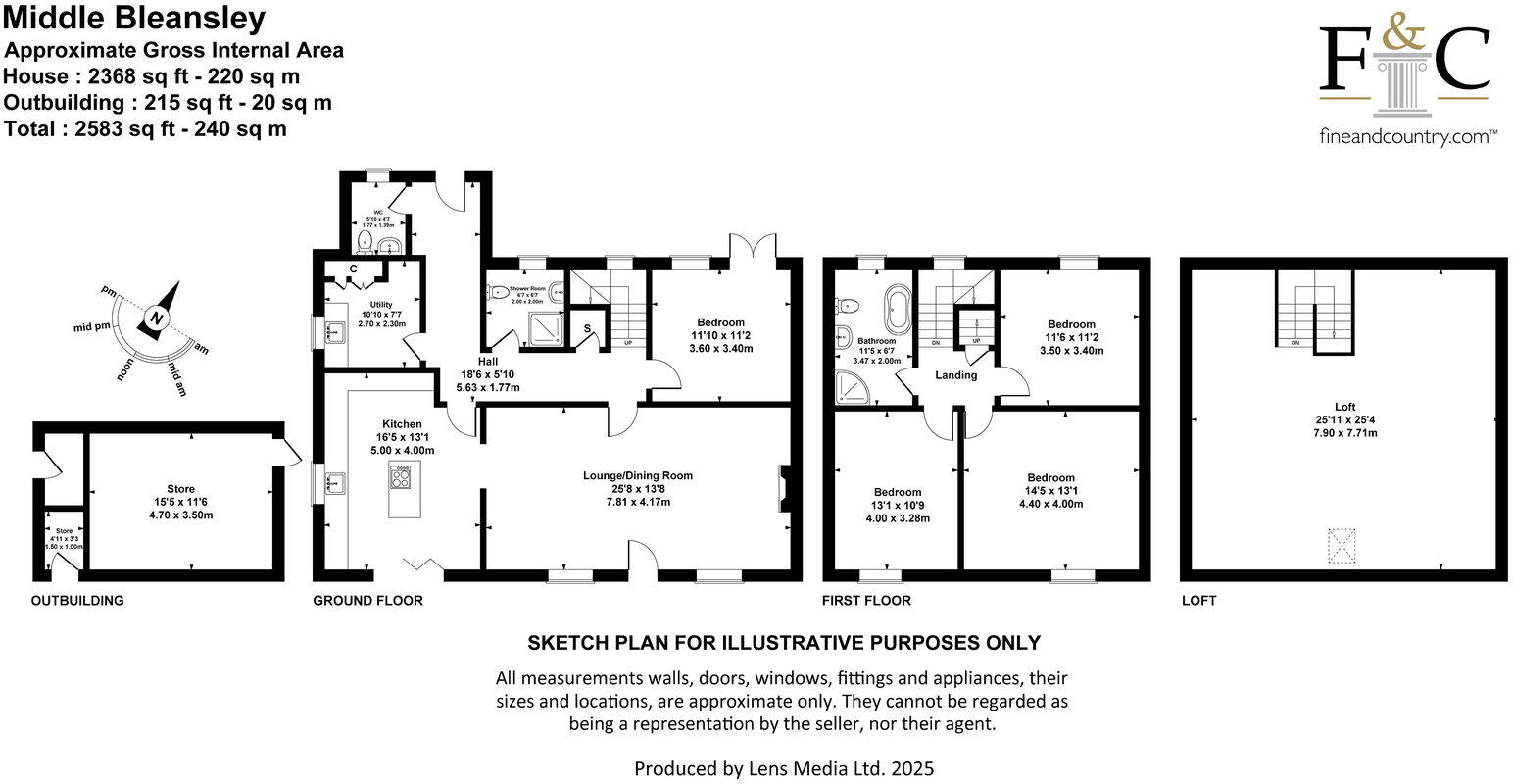 Middle Bleansley, Broughton-in-furness, Cumbria, LA20 6AR floorplan