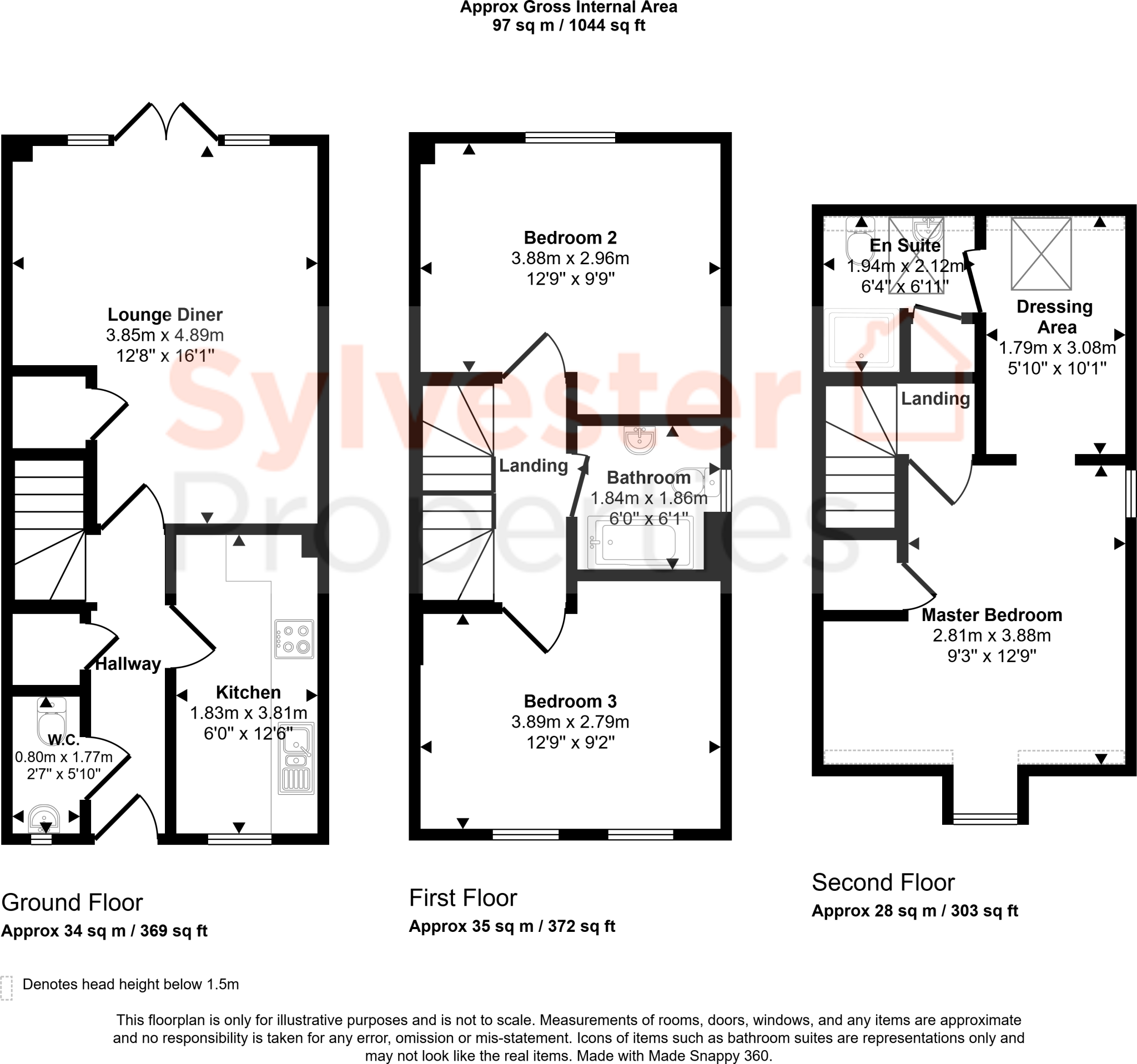 Fenwick Way, Consett, DH8 floorplan