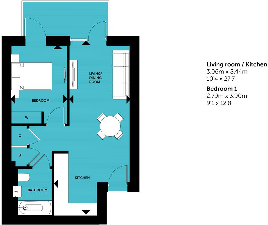 Engineering Mews, Clock Tower House, Heritage Walk, Slough floorplan