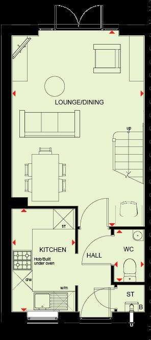 Quarterjack Park, Wimborne floorplan