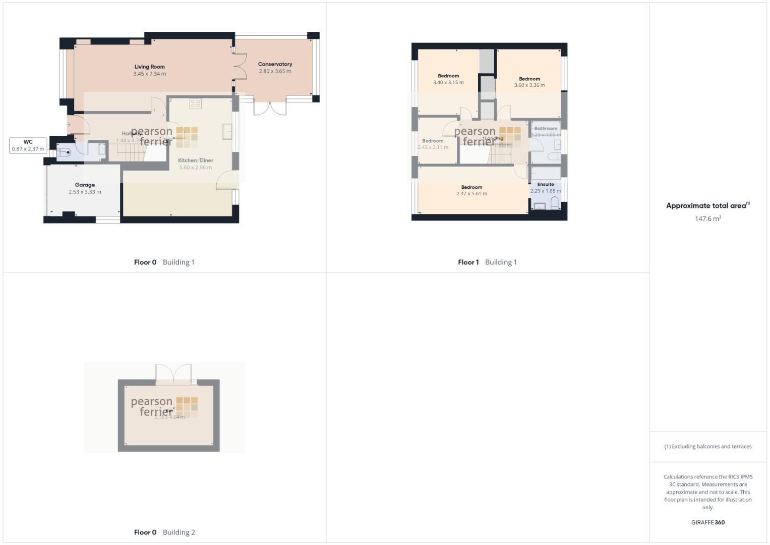 Avon Drive, Bury floorplan