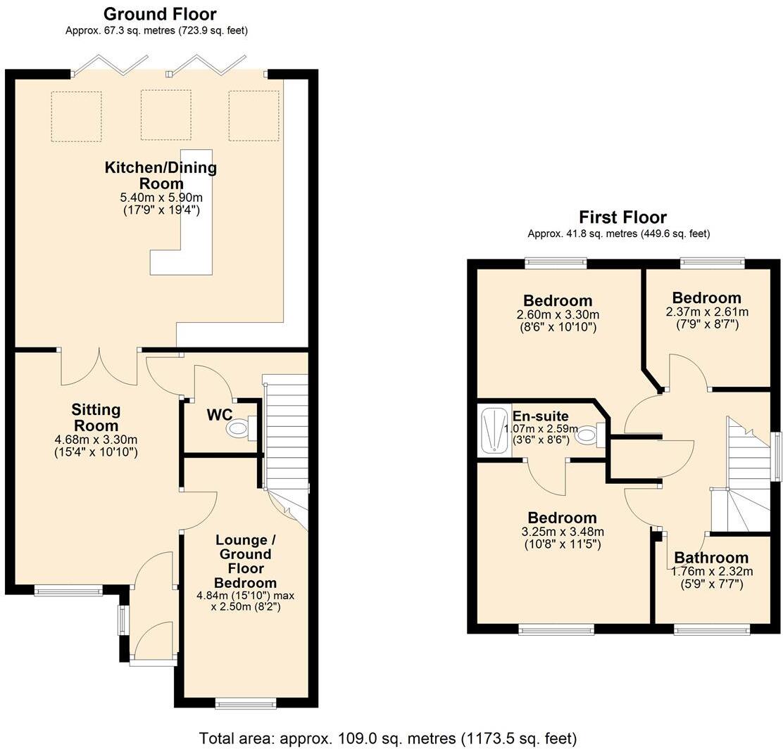 Penswick Road, Hindley Green, Wigan floorplan