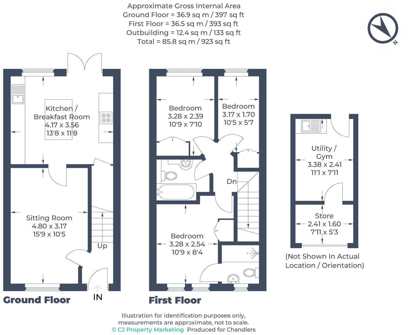 Tamar Close, Stevenage, SG1 floorplan