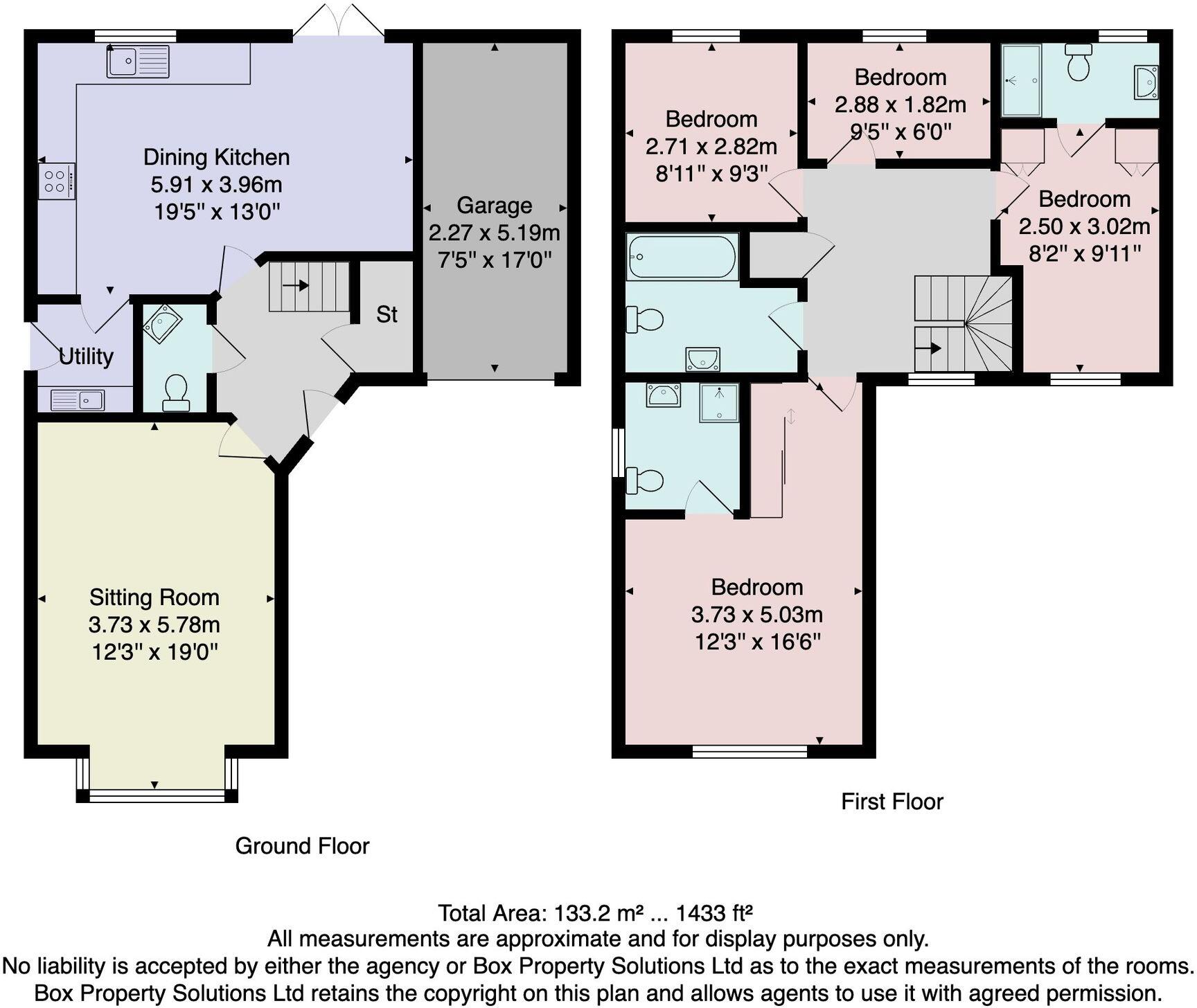 Moorlands Fold, Killinghall, HG3 floorplan