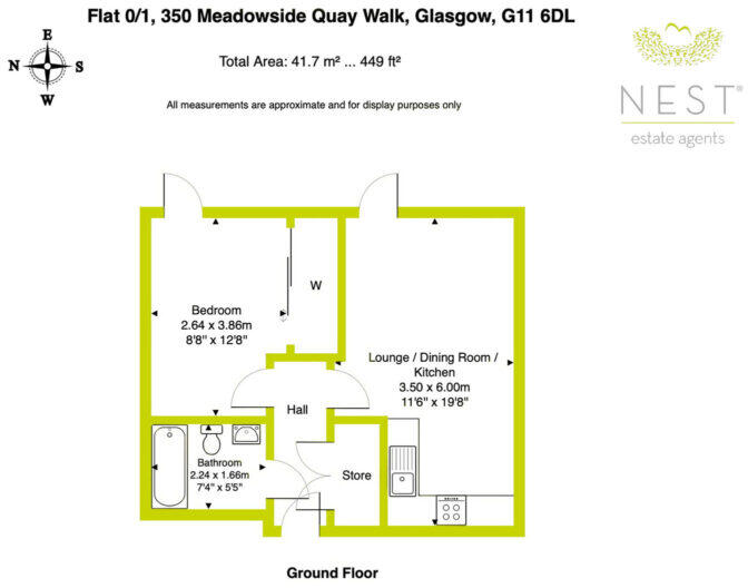Meadowside Quay Walk, Glasgow floorplan