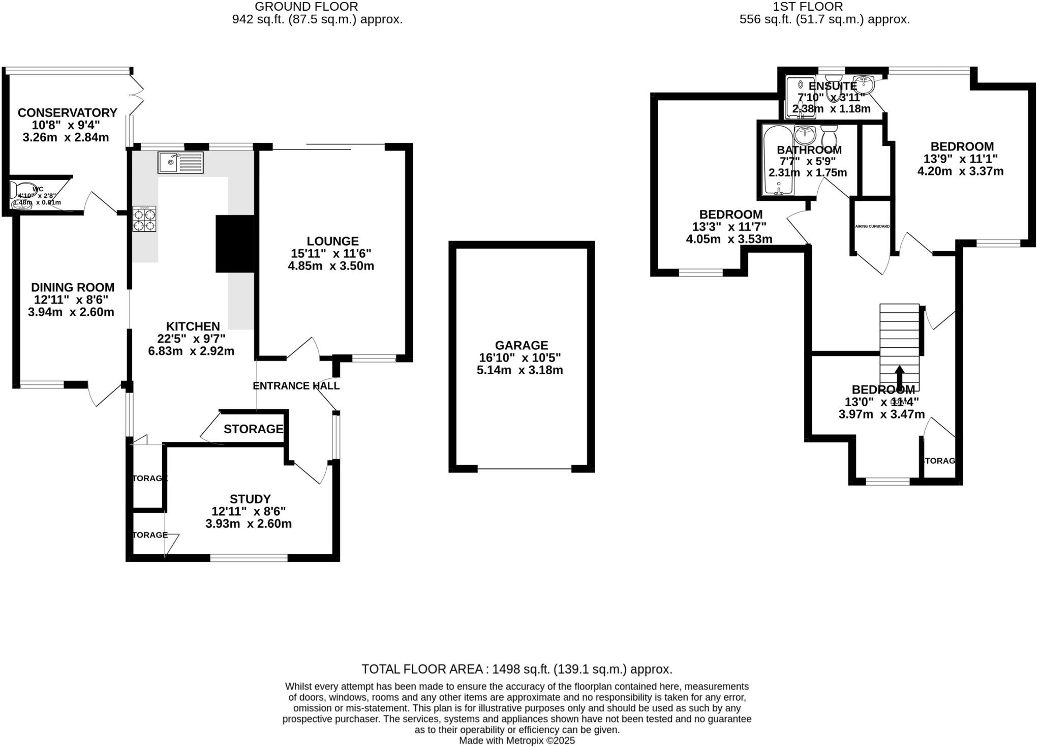 Conquerors Hill, Wheathampstead, St. Albans, Hertfordshire, AL4 floorplan