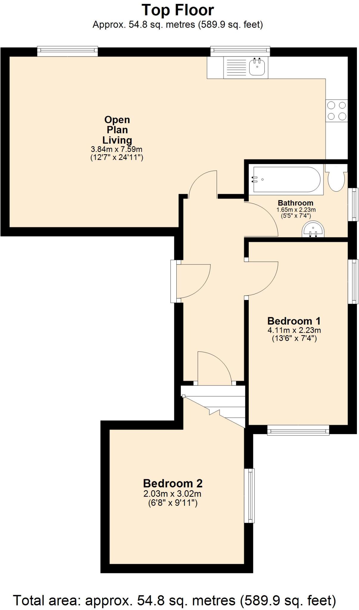 Athelstan Road Margate CT9 floorplan