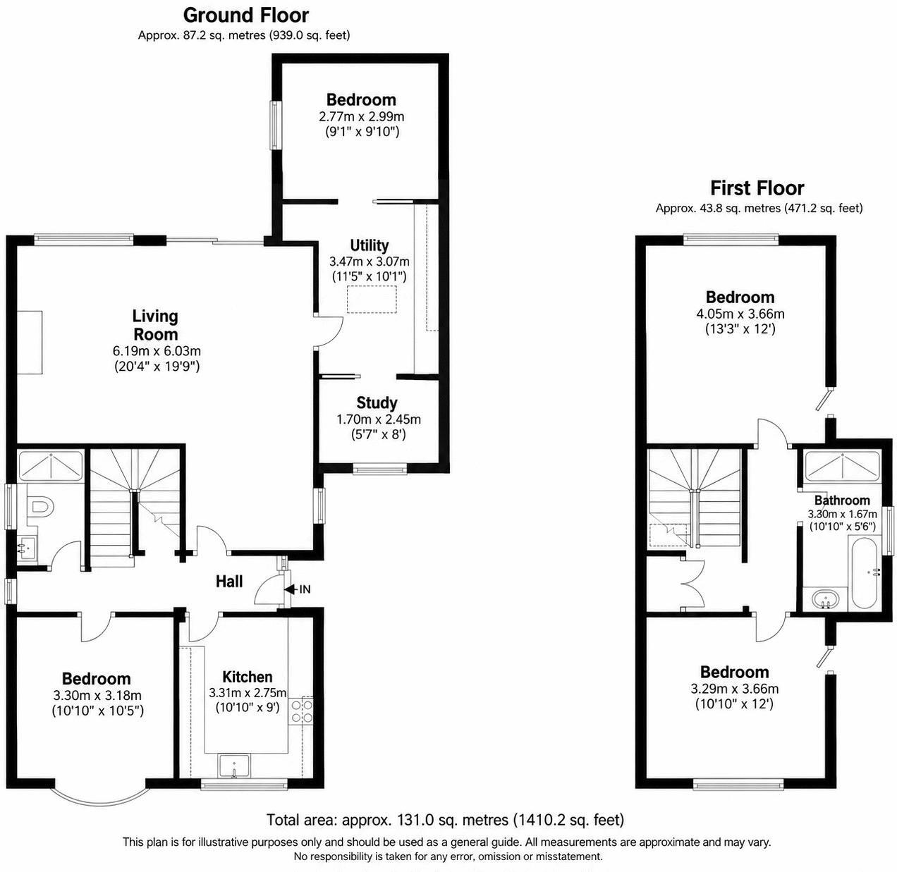Golf Links Road, Felpham floorplan