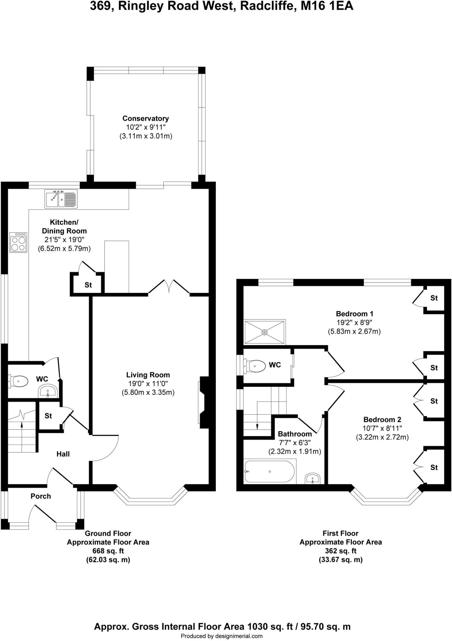 Ringley Road West, Radcliffe, M26 floorplan