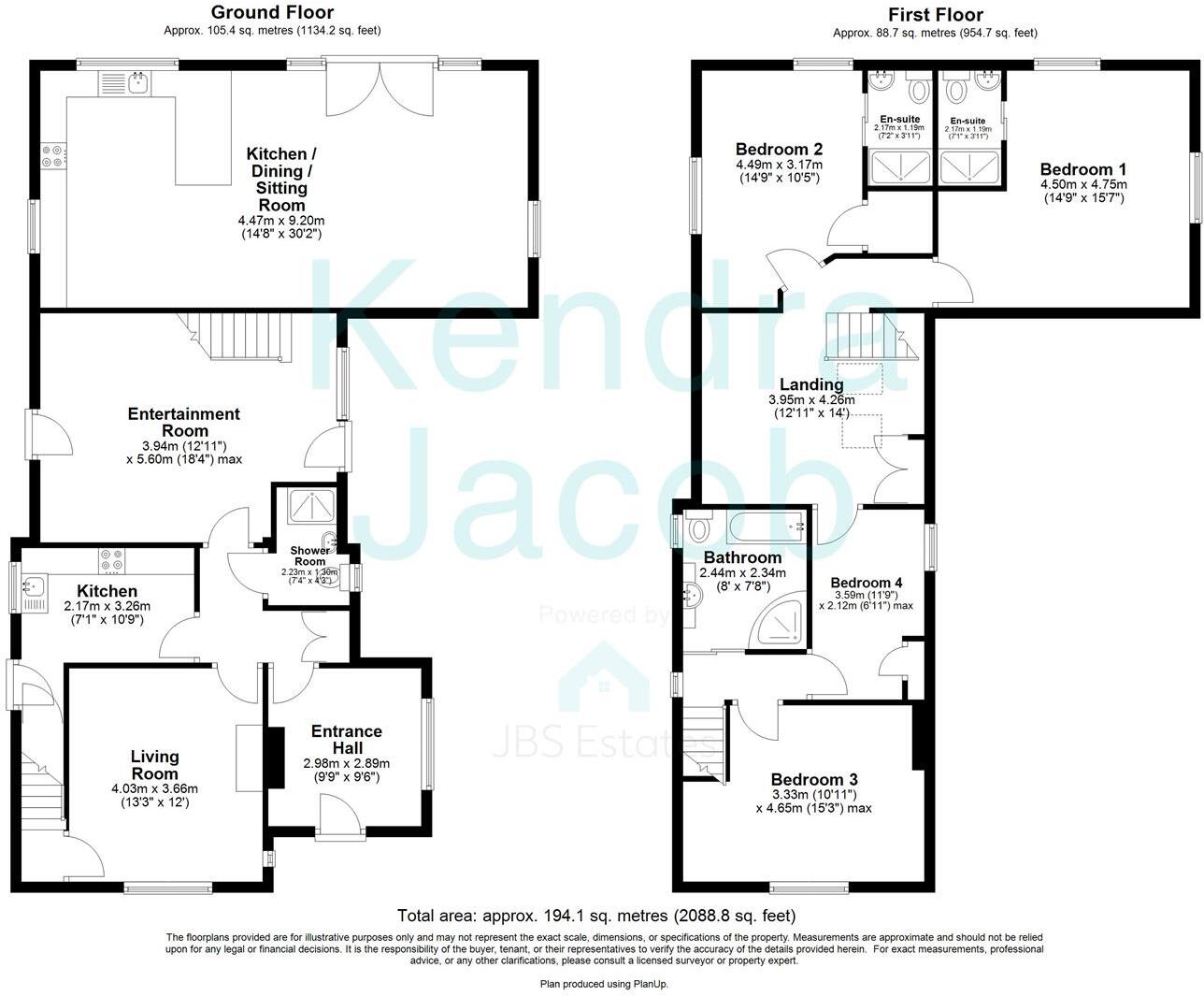 Newcastle Avenue, Worksop floorplan