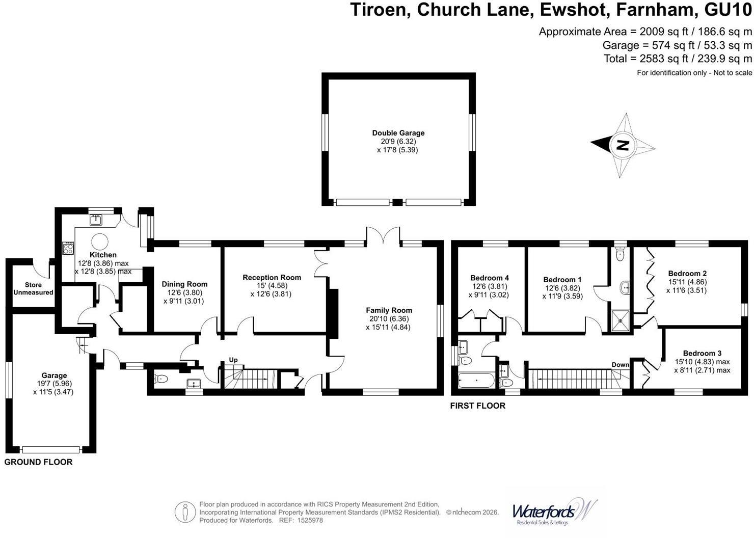 Church Lane, Ewshot, Farnham floorplan