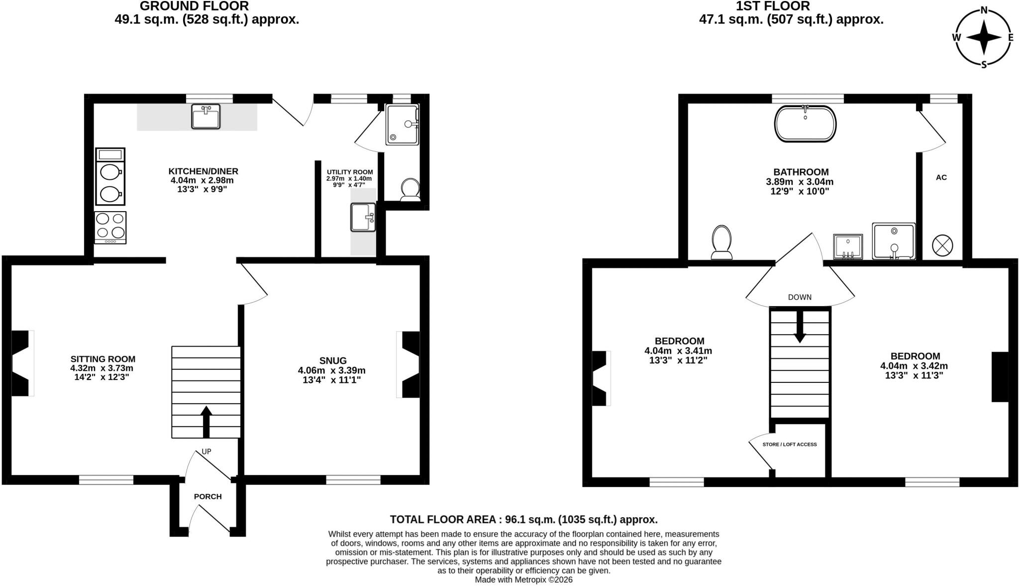 Church Street, Tisbury floorplan