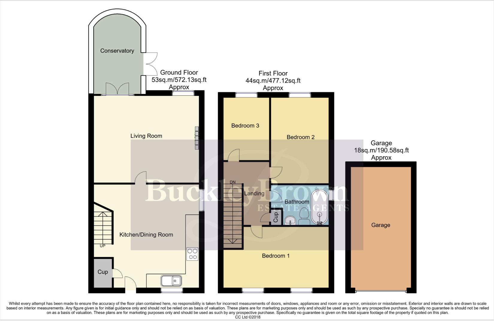 East Lane, Edwinstowe, Mansfield floorplan