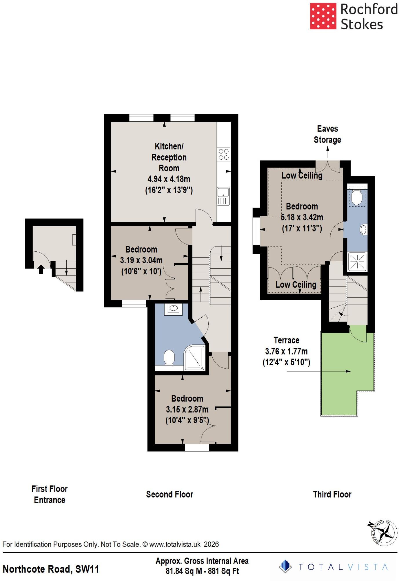 Northcote Road, Battersea, London SW11 floorplan