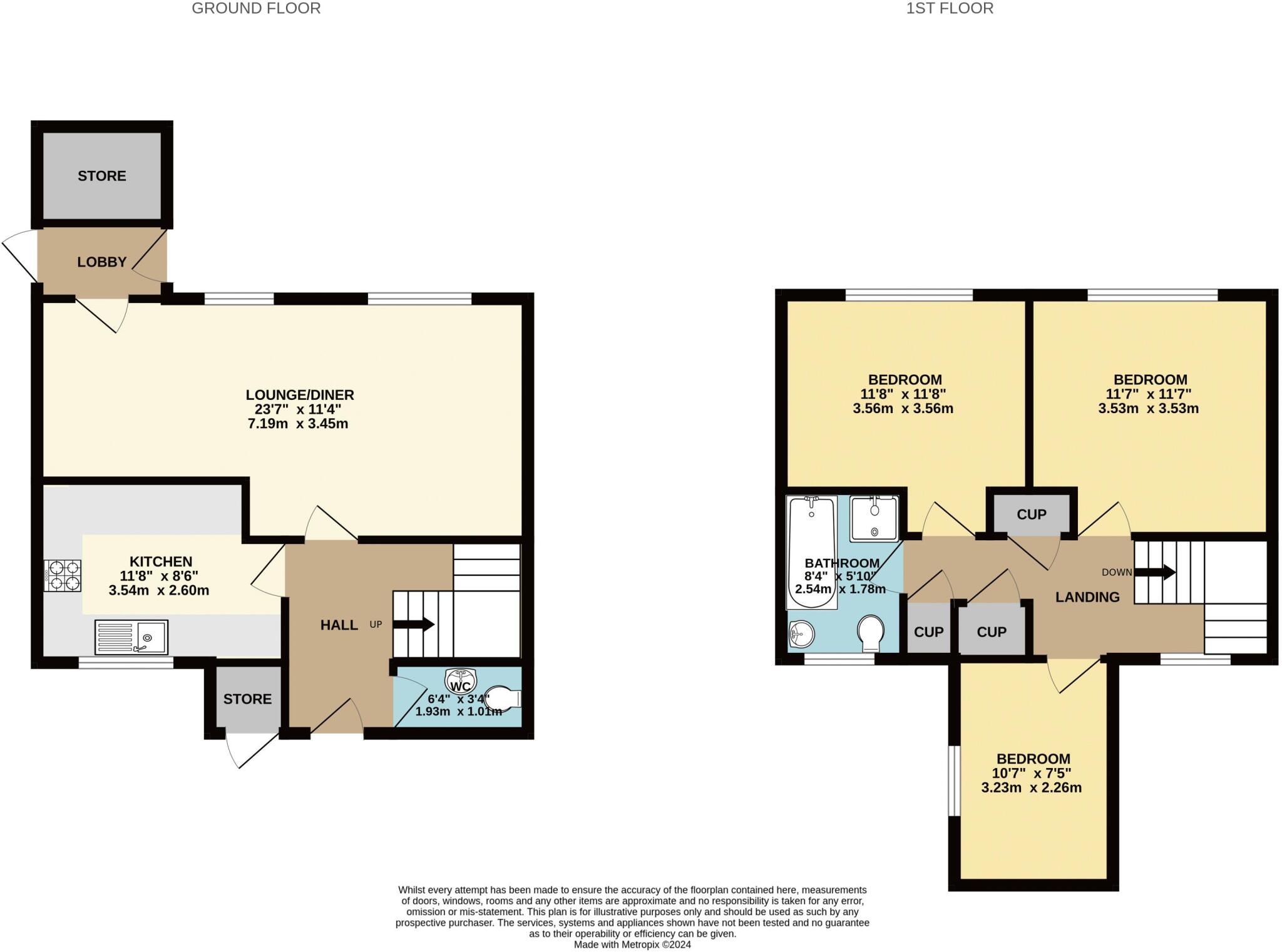 Edgemere, Scunthorpe floorplan