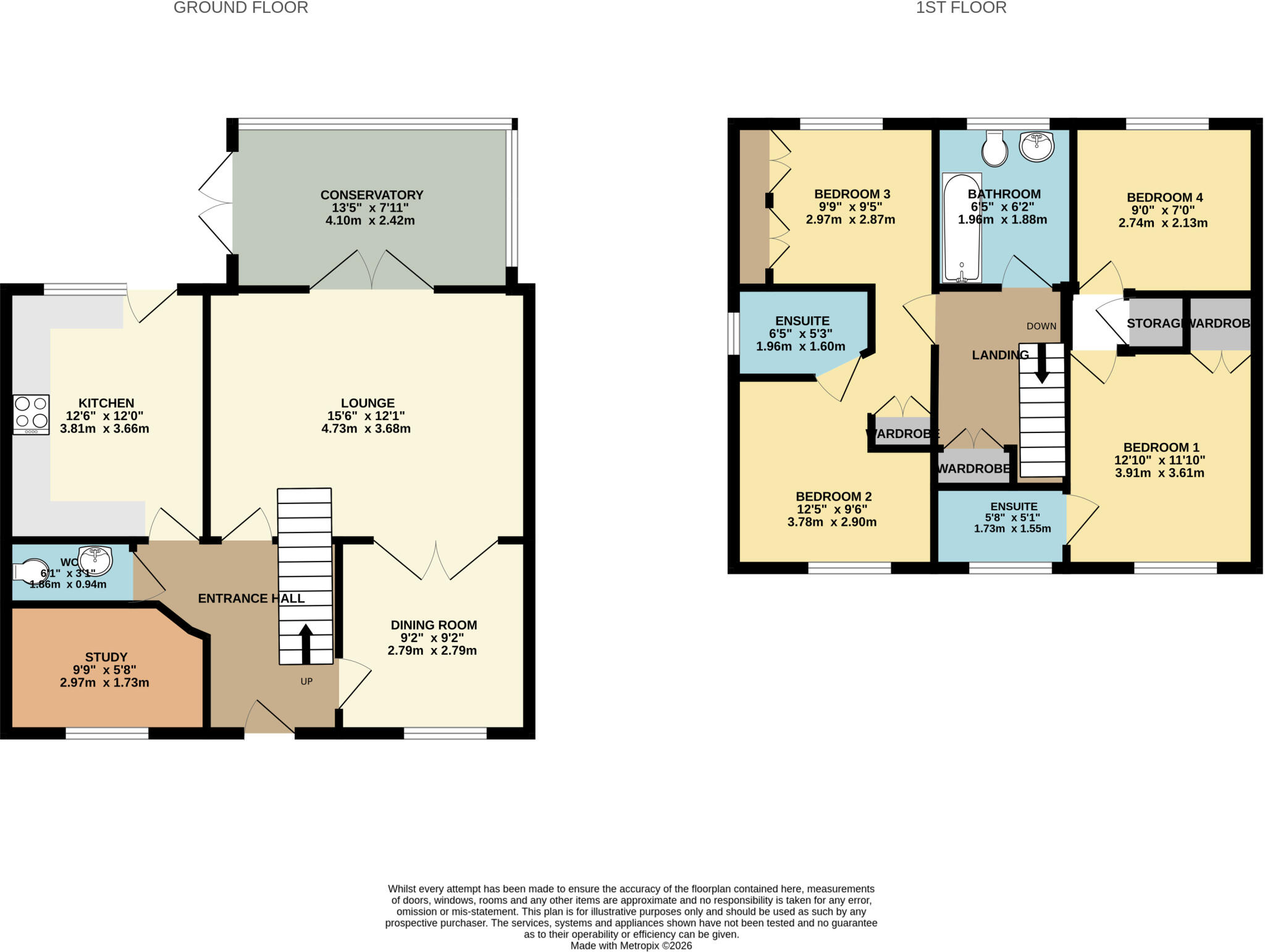 Abbey Road, Wymondham, Norfolk, NR18 floorplan