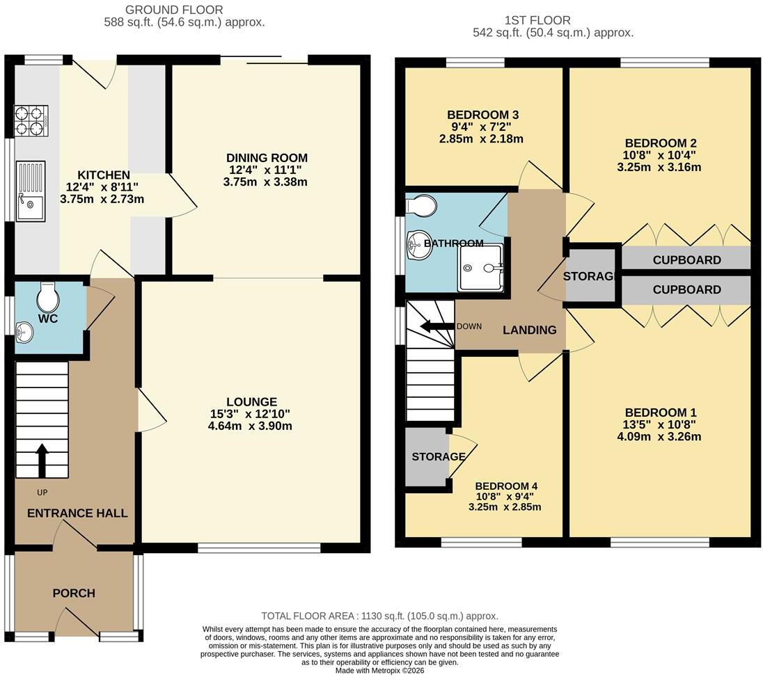 Trevino Drive, Leicester floorplan