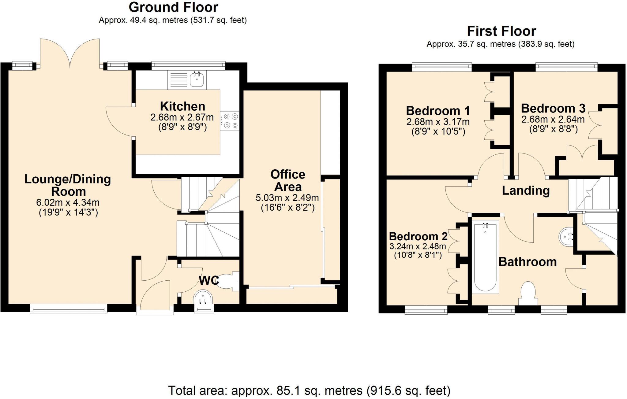 Daventer Drive, Stanmore floorplan