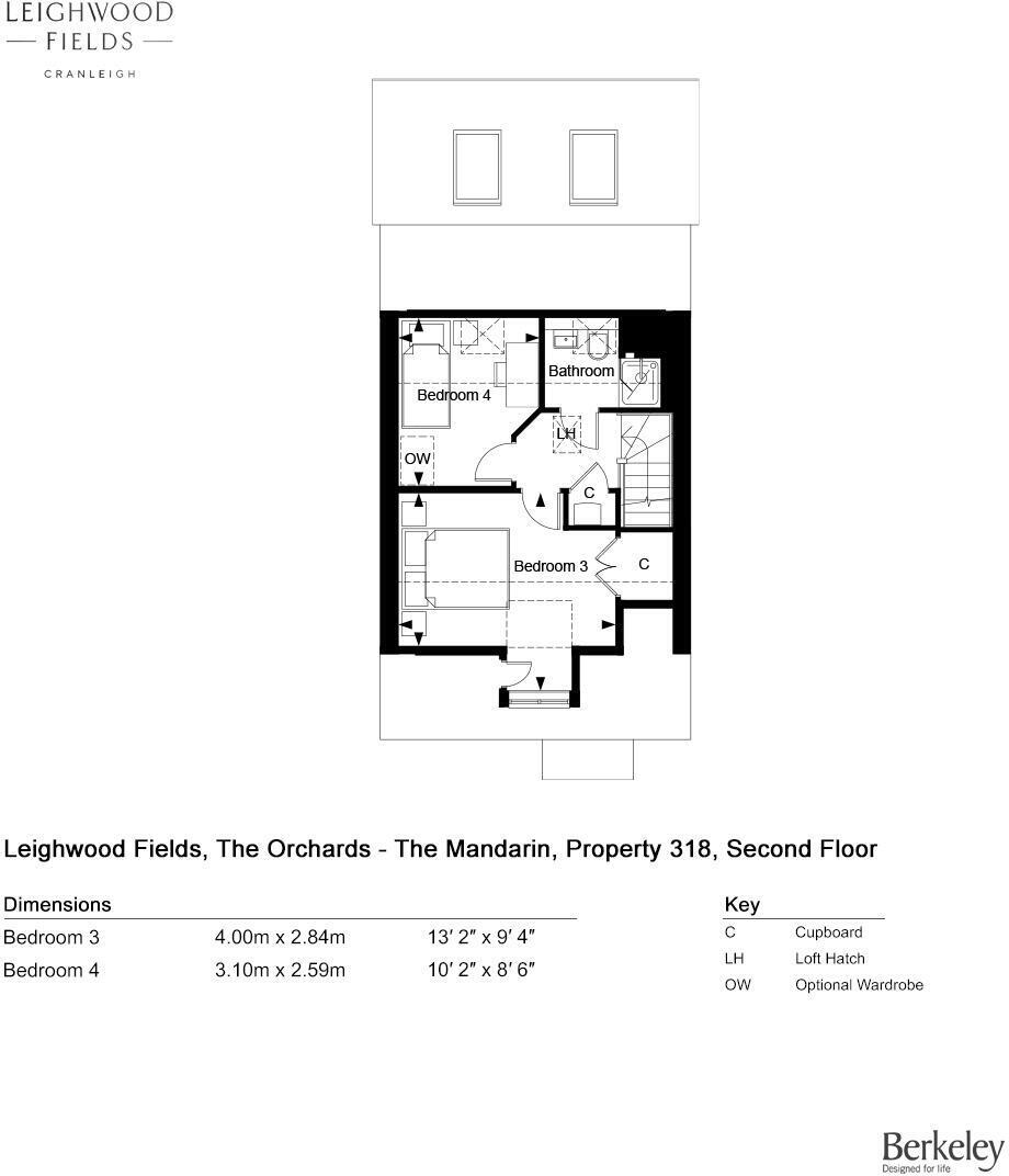 Lorimer Avenue, 
Alfold Road, 
Cranleigh, 
GU6 8WQ floorplan