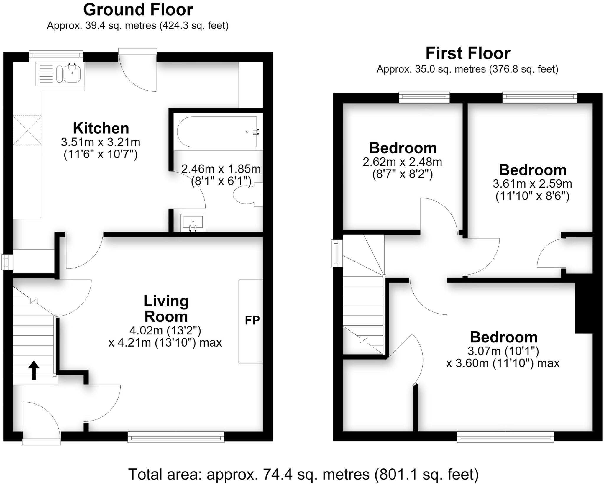 College Green, Hereford, Herefordshire floorplan