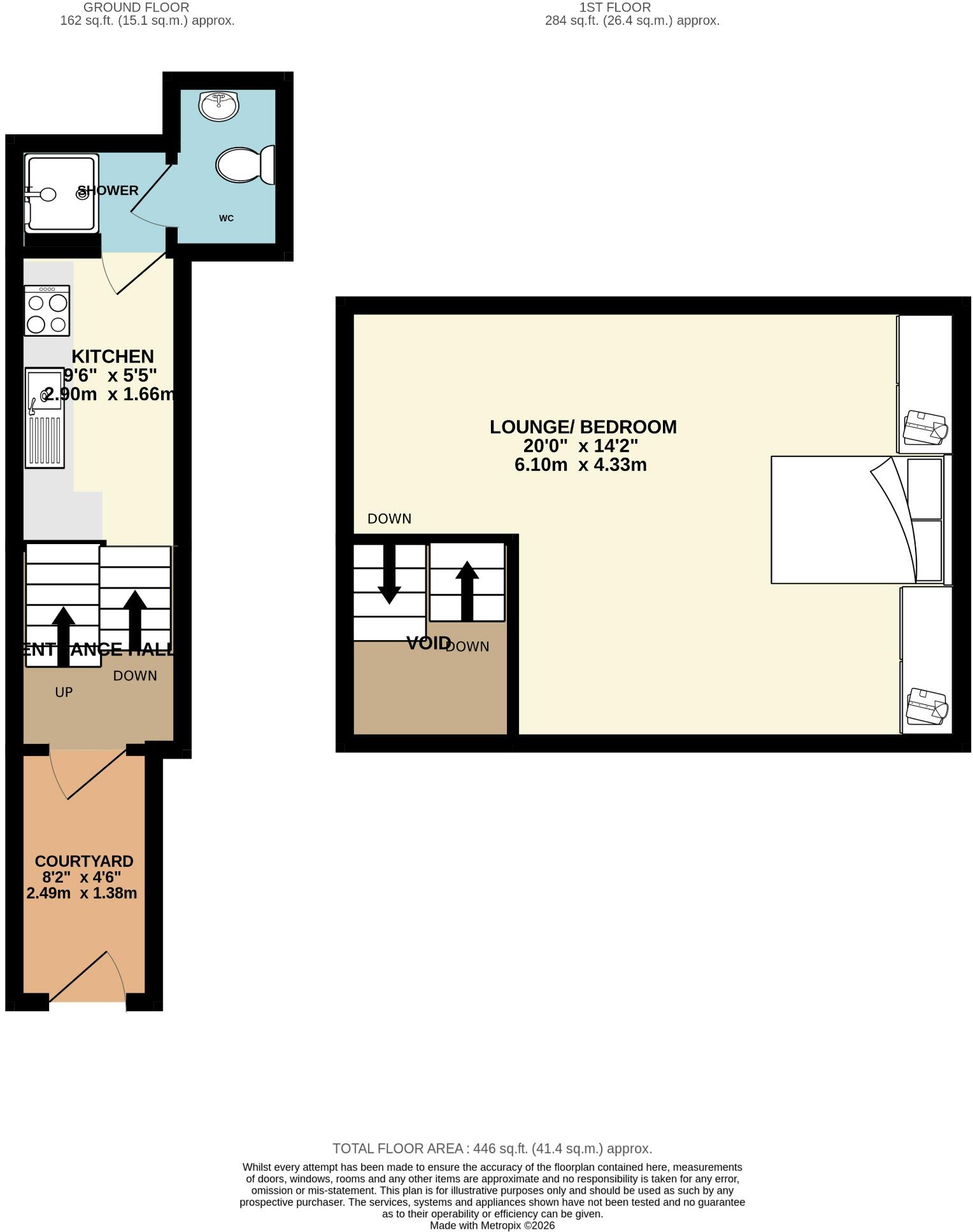 26, Bath Street, Cheltenham, Gloucestershire, GL50 1YA floorplan