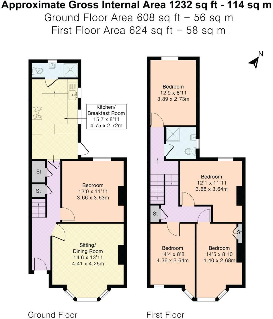 Divinity Road, Oxford, Oxfordshire, OX4 floorplan
