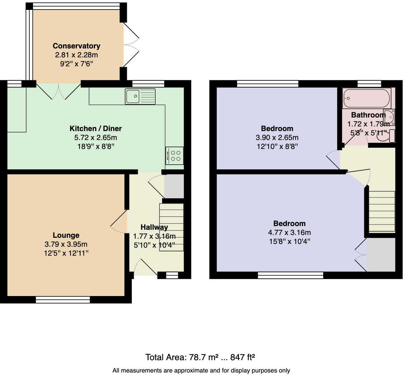 Chatsworth Avenue,  Fleetwood, FY7 floorplan