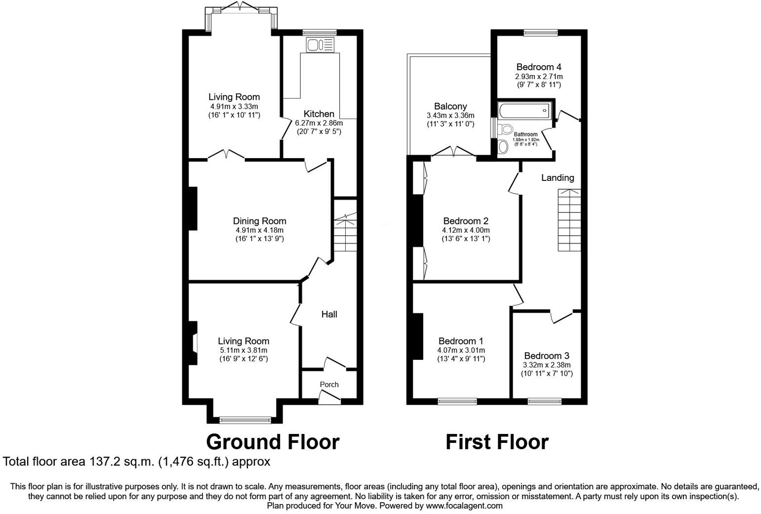 Outwood Road, Radcliffe, Manchester, Greater Manchester, M26 floorplan