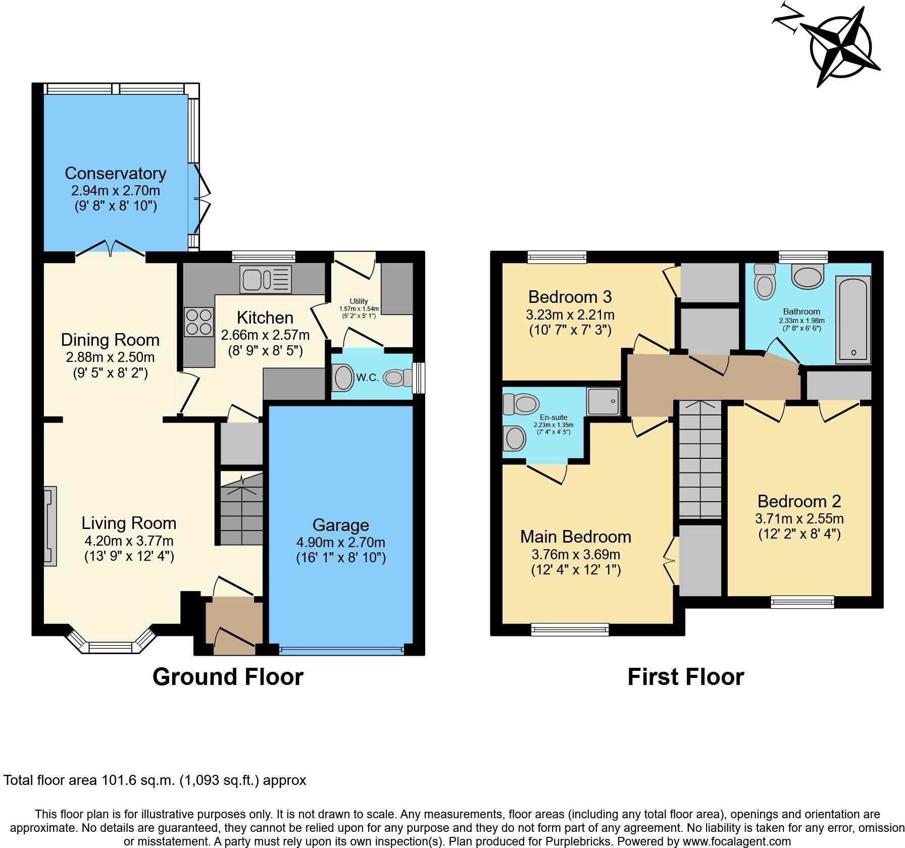 Ely Close, Bracebridge Heath floorplan