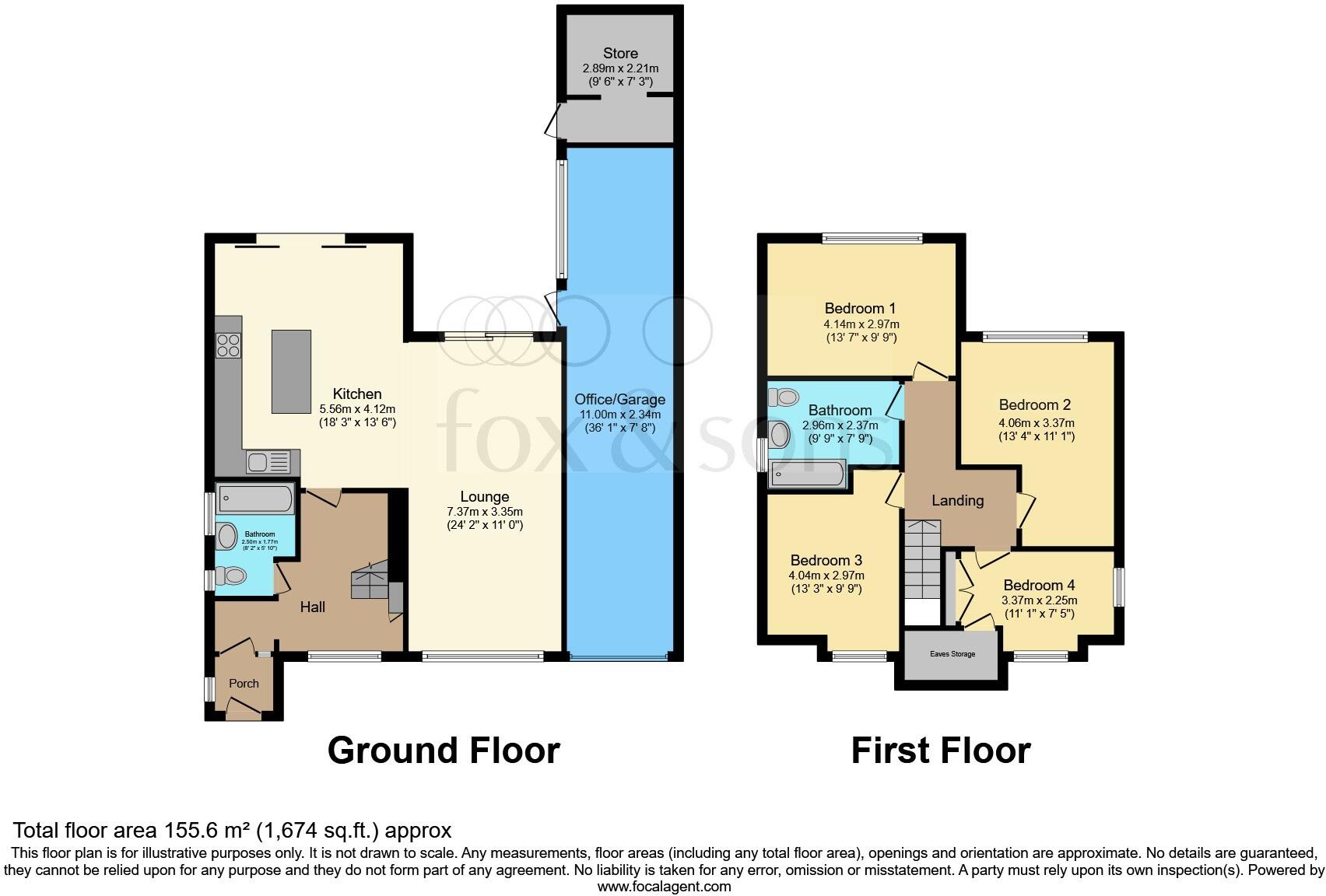 Arundel Road, Peacehaven floorplan