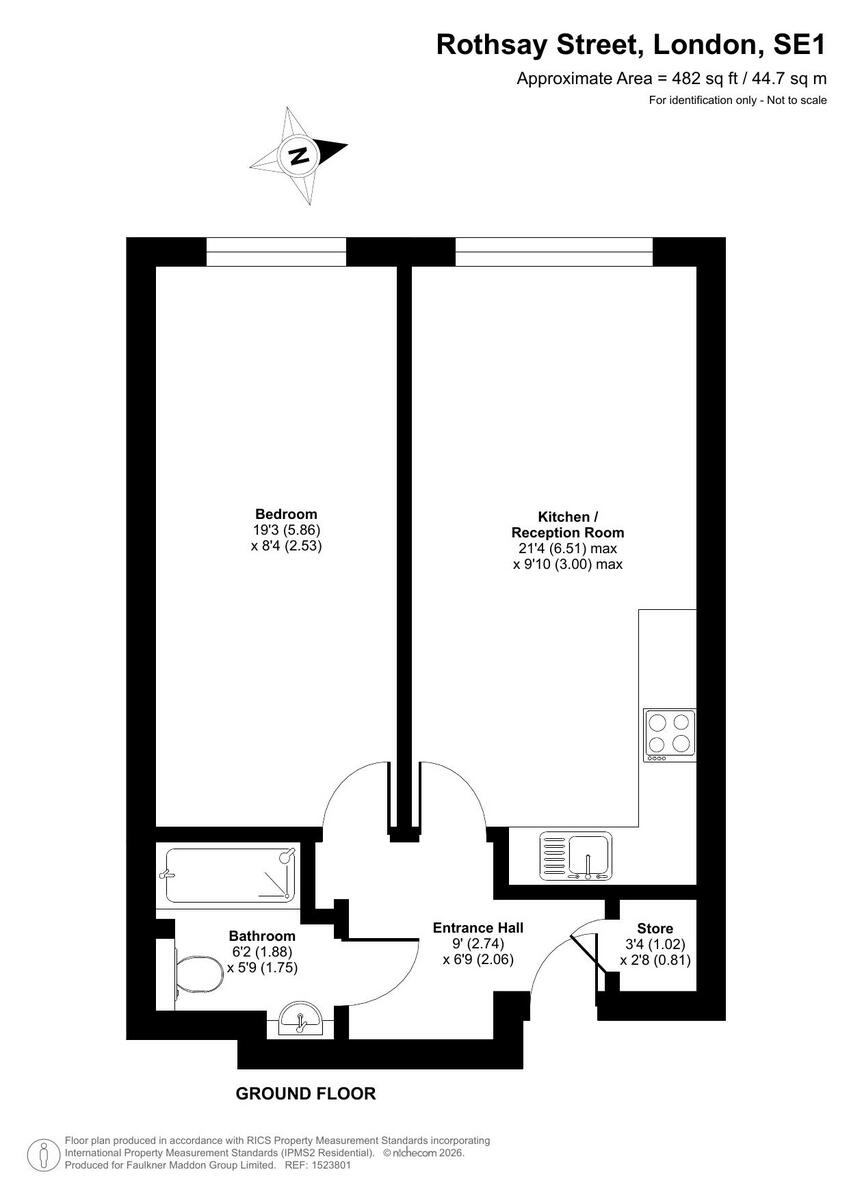 Rothsay Street, London, SE1 floorplan