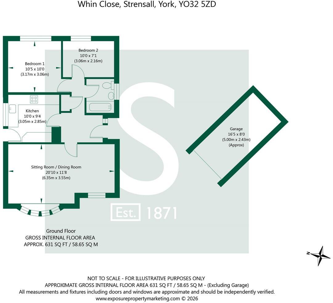 Whin Close, Strensall, York floorplan